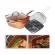 Tigaie multifunctionala cu capac, 24 cm, migas