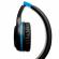 Casti cu micr. spacer pearl blue, cu fir