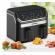Friteuza dubla heinner haf-kdb1700bk
