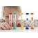 Set de 5 miniclepsidre cu nisip colorat si cronometrare diferita