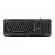 Tastatura genius kb-118 cu fir, negru