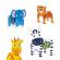Set creativ - animale din benzi de hartie