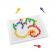 Set creativ mozaic - tabla compacta mozaic cu peg-uri colorate