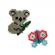 Set margele de calcat culori mixte beedz, in galeata 9000 bucati