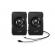 Boxe genius sp-u125 2.0 cu fir, negru