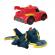 Fisher price batwheels set 2 masinute cu lumini redbird si batwing scara 1:55