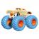 Hot wheels monster truck glow in the dark masinuta podium crasher scara 1:64