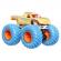 Hot wheels monster truck glow in the dark masinuta podium crasher scara 1:64