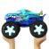 Hot wheels monster truck mega wrex alive rc scara 1 la15