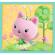 Puzzle trefl 10in1 gabbys dollhouse in universul lui gabby