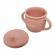 Set 3 piese silicon, roz
