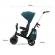 Tricicleta kinderkraft easytwist, midnight green