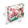Jucarie din lemn - set desert cu capsuni (7 piese)