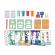 Kit pictura cu buretele - 24 piese