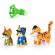Patrula catelusilor jungle pups set 3 figurine chase tracker si tigrul