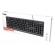 Tastatura cu fir trust, negru