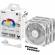 Fan as tuf gaming tr120 argb rv whi 3in1