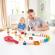 Jucarie din lemn - marble run crazy rollers (50 piese)