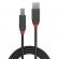 Cablu lindy usb a-usb b anthra 1m negru