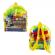 Cuburi constructii, multicolore, 136 piese/ghiozdan - robentoys