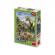 Puzzle neon dinozauri, 100 piese - dino toys