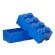 Cutie depozitare lego 2x4 albastru inchis