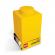Lampa caramida lego galbena