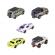 Majorette castheads series set 5 masinute scara 1:64