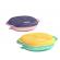 Farfurie silicon cu capac,galbena,u-grow