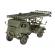 Macheta militara lansator rachete bm-13-16 on w.o.t. 8 chassis