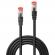 Cablu lindy 1m cat.6 s/ftp network black