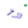 Casti trust yavi wireless earph., violet