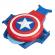 Spiderman marvel arma supererou disc blaster captain america