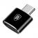 Adaptor baseus mini otg catotg-01, negru