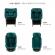 Scaun auto kinderkraft xpedition 3 i-size 40-150 cm, green