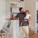 Scaun de masa kinderkraft dinnly, grey