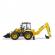 Buldoexcavator jcb 5cx eco bruder