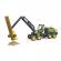 Tractor forestier john deere 1270g cu un bustean bruder