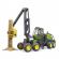 Tractor forestier john deere 1270g cu un bustean bruder