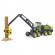 Tractor forestier john deere 1270g cu un bustean bruder