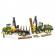Tractor forestier john deere 1270g cu un bustean bruder