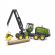 Tractor forestier john deere 1270g cu un bustean bruder