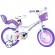 Bicicleta copii dino bikes 14 inch unicorn academy