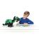Joc de construit clics lumea dinozaurilor 6 in 1 clicstoys 141 piese