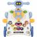 Premergator chipolino car 3 in 1 blue