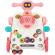 Premergator chipolino car 3 in 1 pink