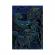 Puzzle neon jurasic world 100 piese dino toys