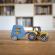 Set de constructie ferma cu tractor nathan croc toys