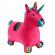 Unicorn din cauciuc, gonflabil, plusat, cu lumina si muzica