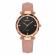 Ceas de dama geneva themis pink black